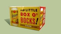 Shiner Bock 'New Little box O' Bucks!'