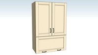 Wall Appliance Garage 18D
