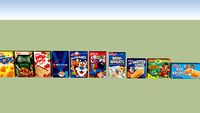 Kelloggs Cereal Boxes