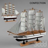 Макет корабля CONFECTION