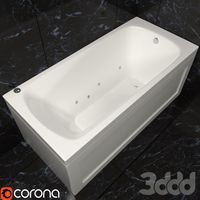 Ванна акриловая Aquanet ROMA