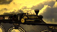 The SteamLev Express - A Steampunk MagLev.