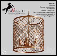 Favourite chandelier 1026-5 p