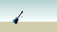 Guitar and Super Awesome pick