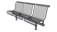 Plexus 3 Seat Bench