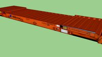 Hapag-Lloyd Flat Rack 40' Collapsed