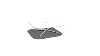 Coalesse, SW_1, Low Conference Table, Occas, Square, Laminate, 42x15