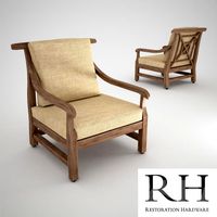 Garden chair RH SALTRAM LOUNGE CHAIR