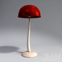 Floor lamp mushroom