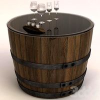 Coffee Table Barrel