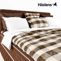 HASTENS BED + MATRESS + BEDCLOTHES