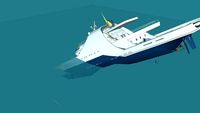 Luxery Yacht Sinking