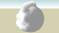 EdiT mE! - Mohawk Emoticon (low-medium poly)