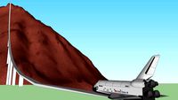 Space Shuttle ramp