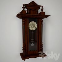 Wall Clock Gustav Becker