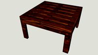 IKEA APPLARO Table/stool 50x50