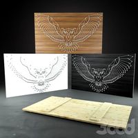 Handmade decor owl