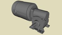 AC Right Angle Gearmotor