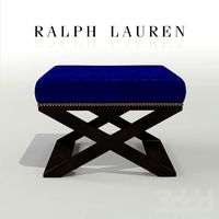 CROSS-BRACED STOOL Ralph Lauren