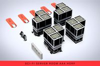 Sci-Fi Server Room AAA HDRP