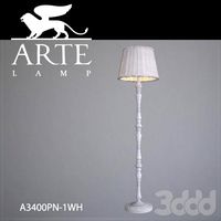 Торшер ArteLamp A3400PN-1WH