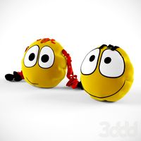 Подушки Smile мальчик и девочка