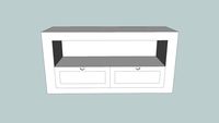 Tv stand with drawers