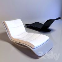 Futuristic bench
