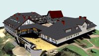 Hotel Dwór Oliwski w Gdańsku - 3D