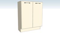 Base Double Door Full Height - 12D
