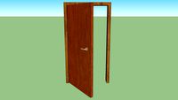 Wood Door 200x100cm