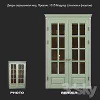 Colored door mod. Provence 1015 Madrid (glass and beveled)