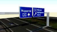 Deutschland NRW, Autobahn A-40