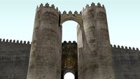 Walls of Ávila V. Arco de San Vicente.