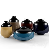 LUGANO vases by roche bobois