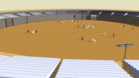 C.M Coliseum sports stadium