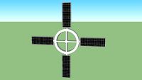 Space/Solar-Panel bracket