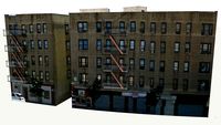 936 Intervale curved building