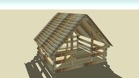 cabane bois