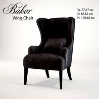 Baker Simply Baker Wing Chair 6928C
