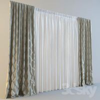 curtains with tucks