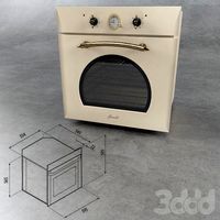 Fornelli FEA 60 Merletto Ivory