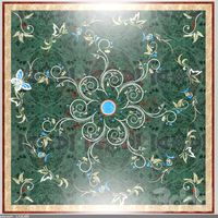 waterjet marble medallion 3