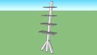 etagere trepied