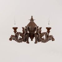 Carved sconces