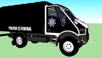 camion de la policia federal