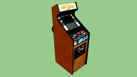 Pac-Man cabaret video arcade game