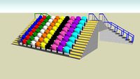 Block with Single Seats