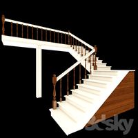 Stairs made of beech