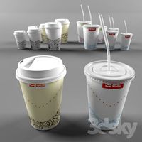 Cups for hot and cold drinks